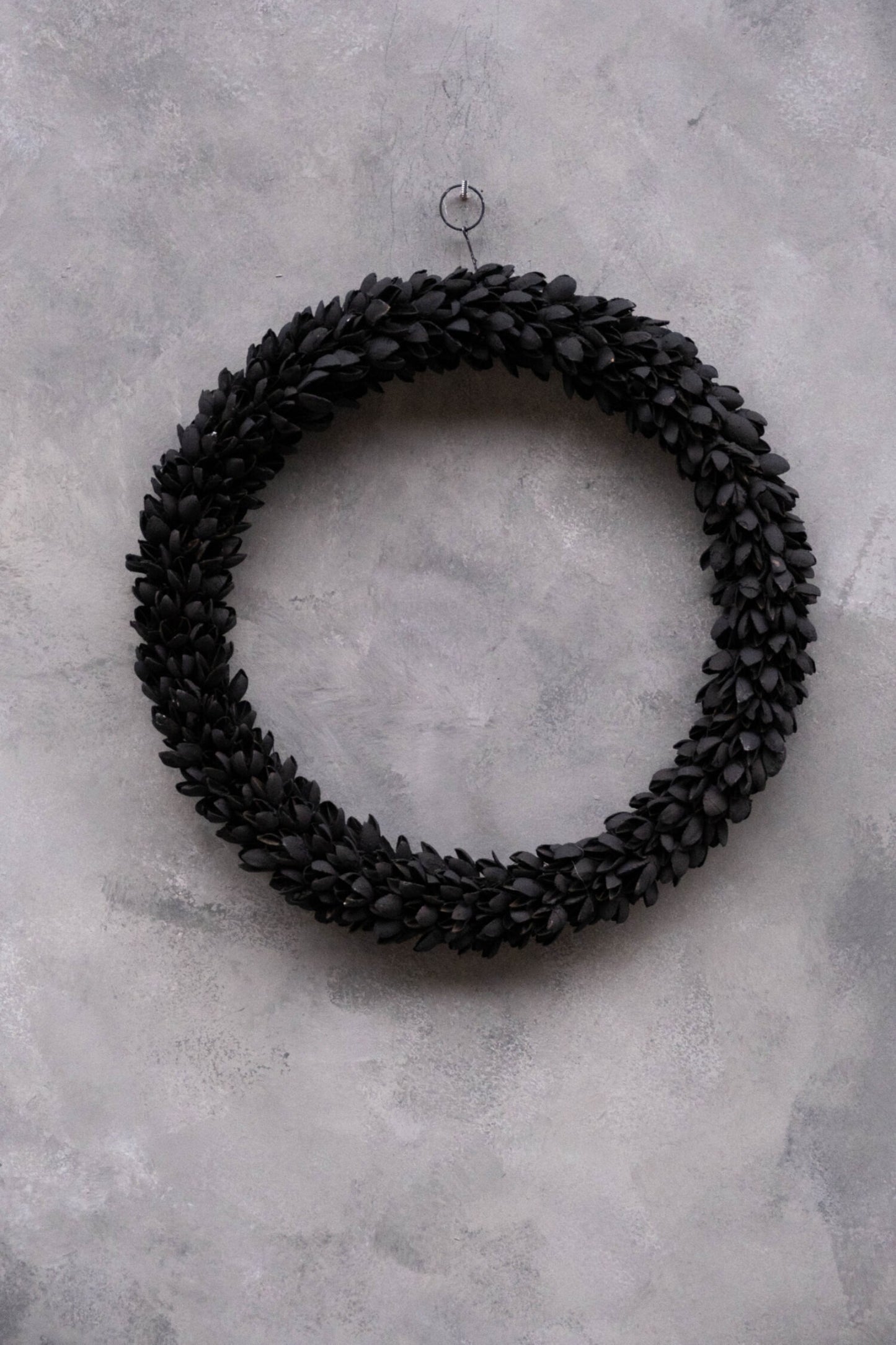 Kranz Bakuli (Thin) / Schwarz und Weiß