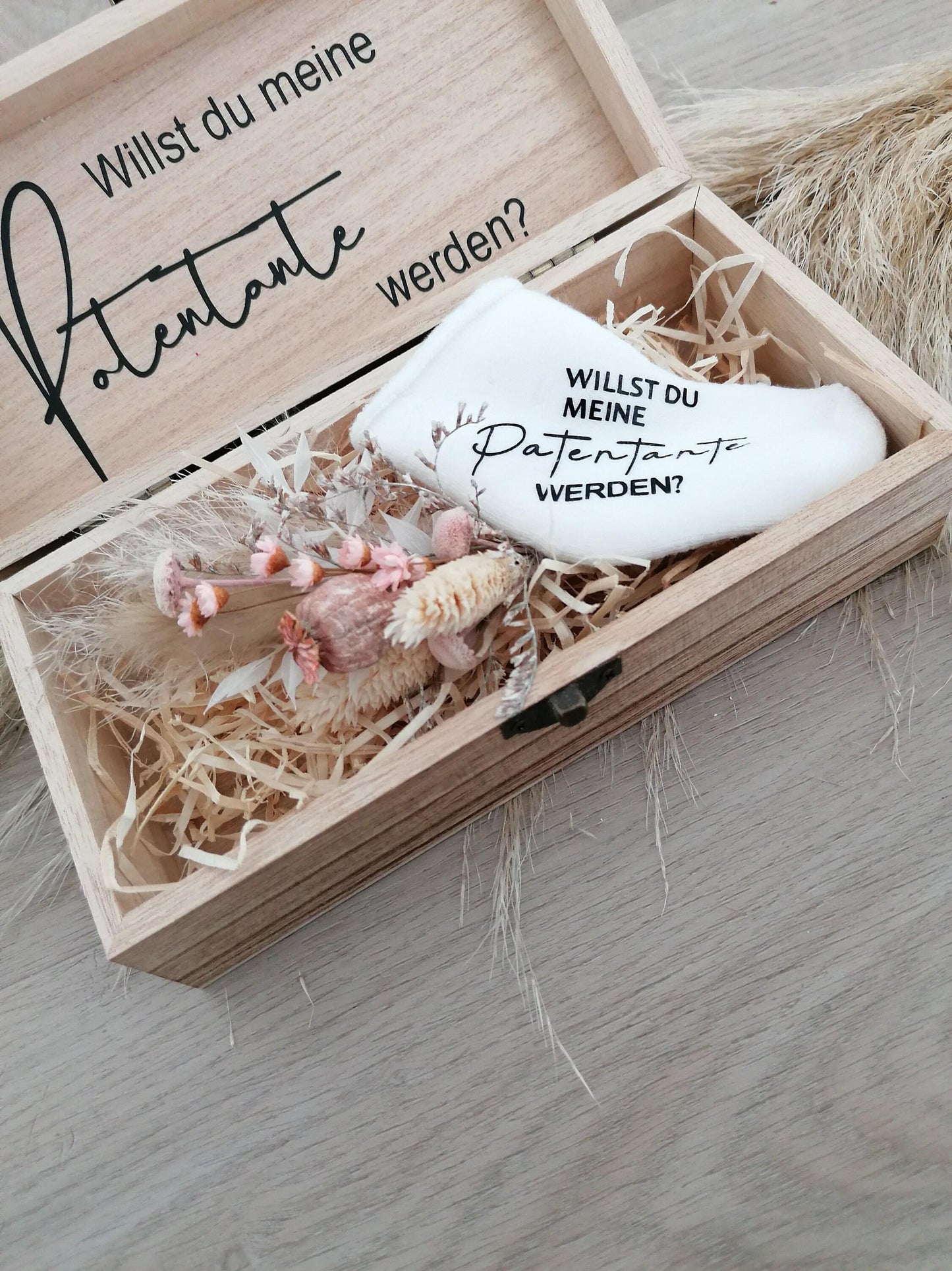 Geschenkbox - Möchtest du meine Patentante sein?